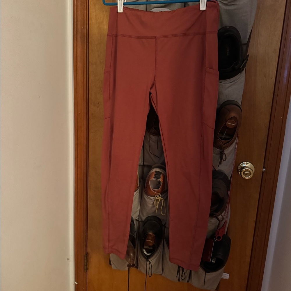 Athleta Rust Leggings